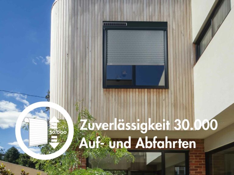 Bubendorff Solar iD-Zip Senkrechtmarkise - Solar Zipscreen Langlebigkeit